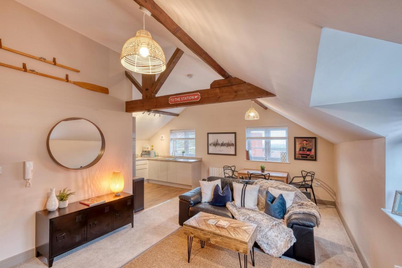 The Station Loft City Centre 1-Bed Apartment Worcester Exteriér fotografie